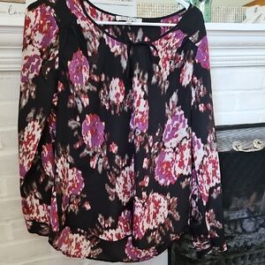Black Rainn Multicolor Floral Top